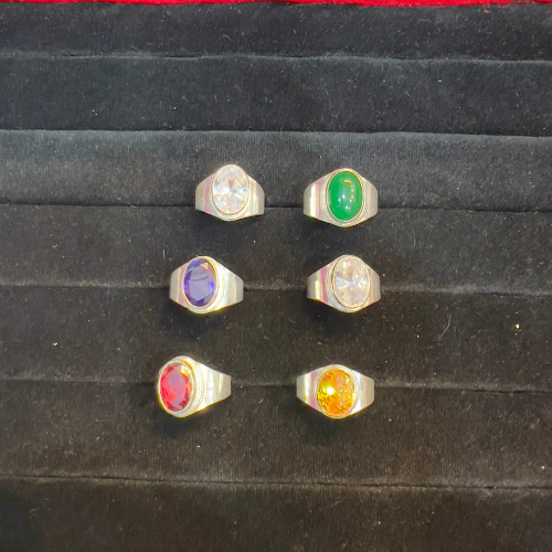 Silver Gents Finger Ring
