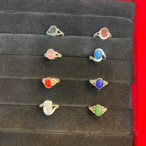 Silver Ladies Finger Ring